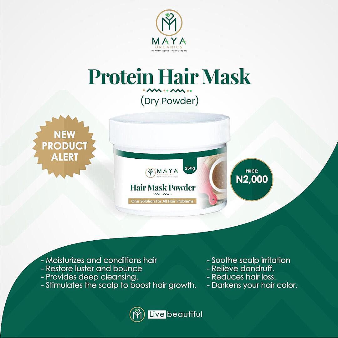 Protein Hair Mask My Maya Organics